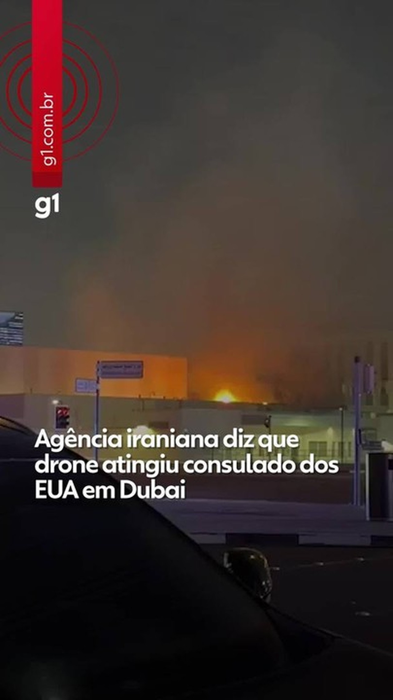 VÍDEO: Irã afirma ter atacado consulado dos EUA em Dubai; americanos dizem que incêndio foi controlado
