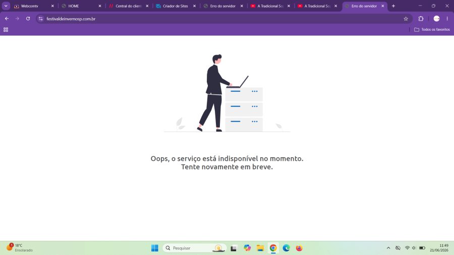 Locaweb com problemas técnicos prejudica clientes